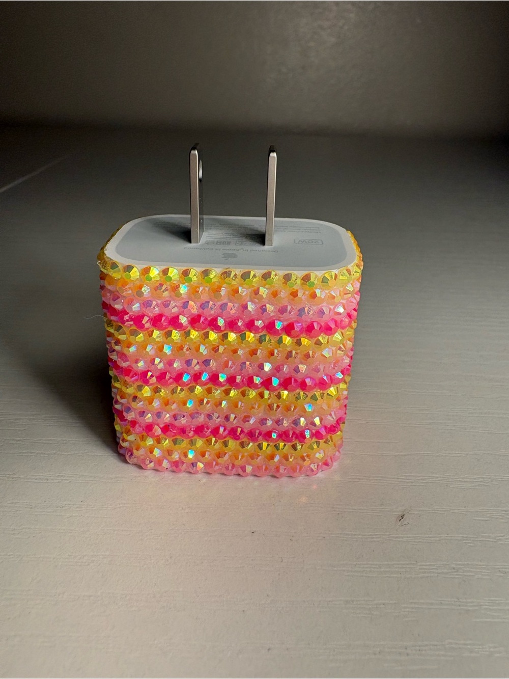 Bedazzled Charger Block in the color Sunset